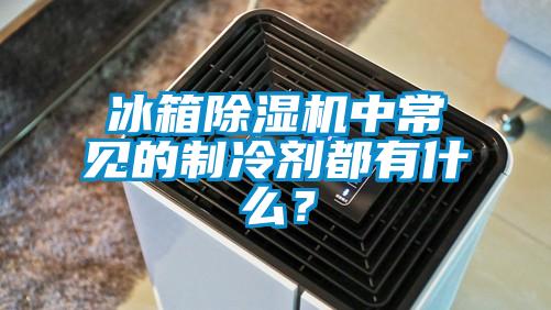 冰箱除濕機中常見的制冷劑都有什么？