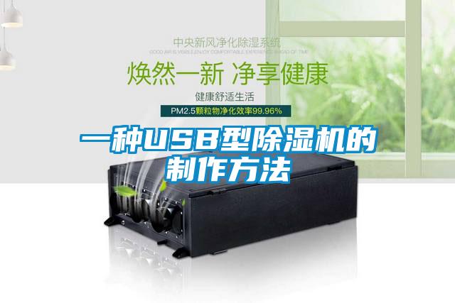 一種USB型除濕機的制作方法