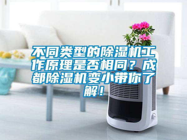 不同類型的除濕機(jī)工作原理是否相同？成都除濕機(jī)變小帶你了解！