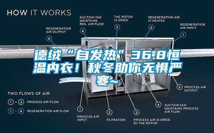 德絨“自發(fā)熱”36.8恒溫內(nèi)衣！秋冬助你無(wú)懼嚴(yán)寒~