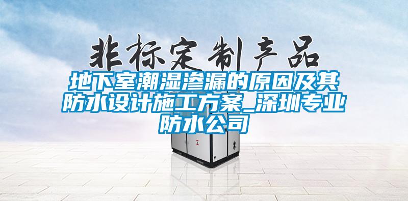 地下室潮濕滲漏的原因及其防水設(shè)計施工方案_深圳專業(yè)防水公司