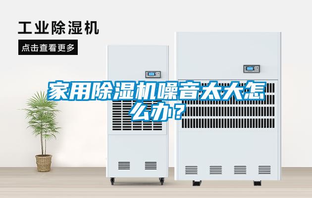 家用除濕機噪音太大怎么辦？