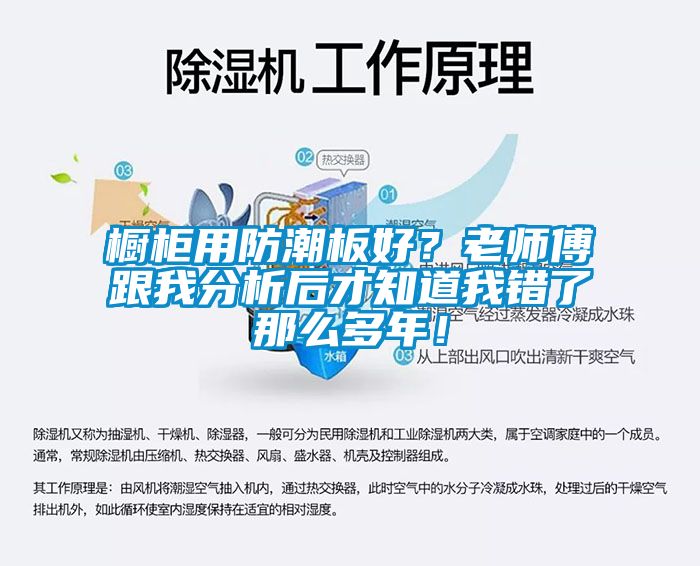 櫥柜用防潮板好？老師傅跟我分析后才知道我錯(cuò)了那么多年！