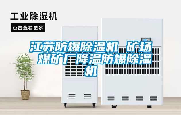 江蘇防爆除濕機(jī) 礦場(chǎng) 煤礦廠降溫防爆除濕機(jī)