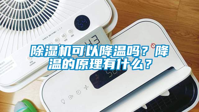 除濕機可以降溫嗎？降溫的原理有什么？